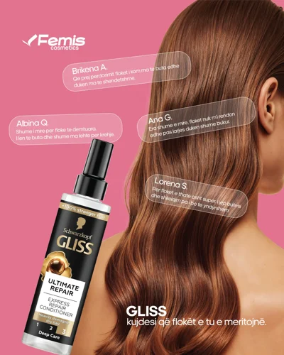 Balsam flokësh Gliss Ultimate Repair në sprej