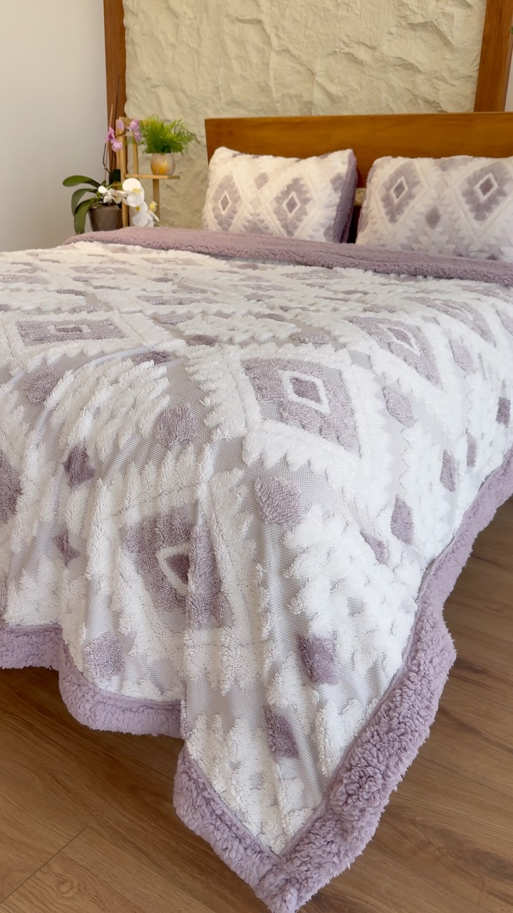 Set 3 pjesësh me këllëf dysheku pelushi – FerizajHome - Porosit Online