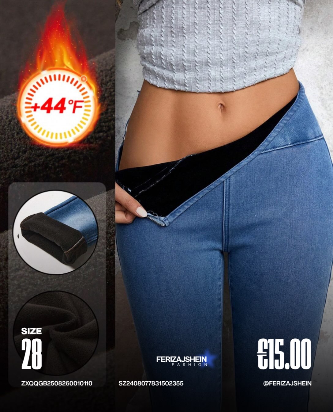 Xhinse femrash me astar termik – SHEIN Ferizaj