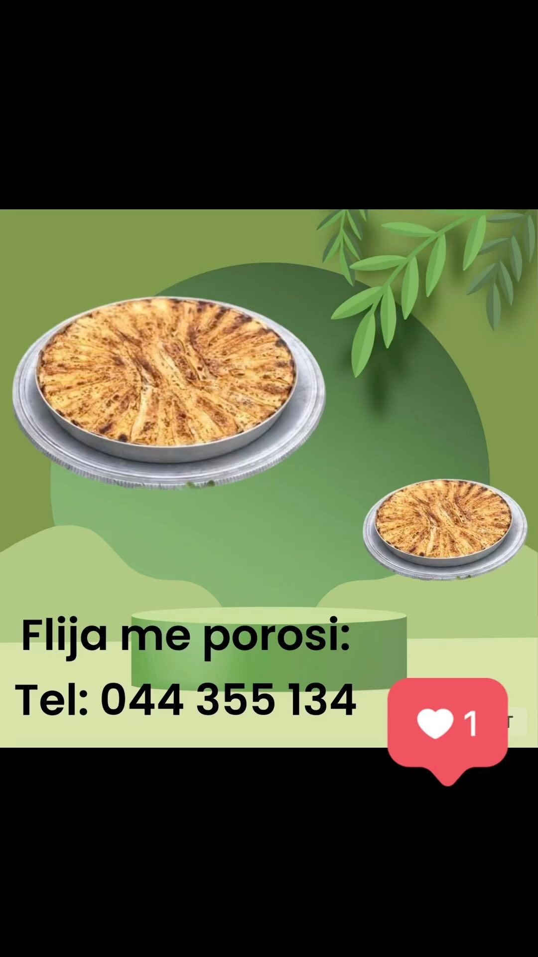 Flija me porosi në tavë – Flija me porosi