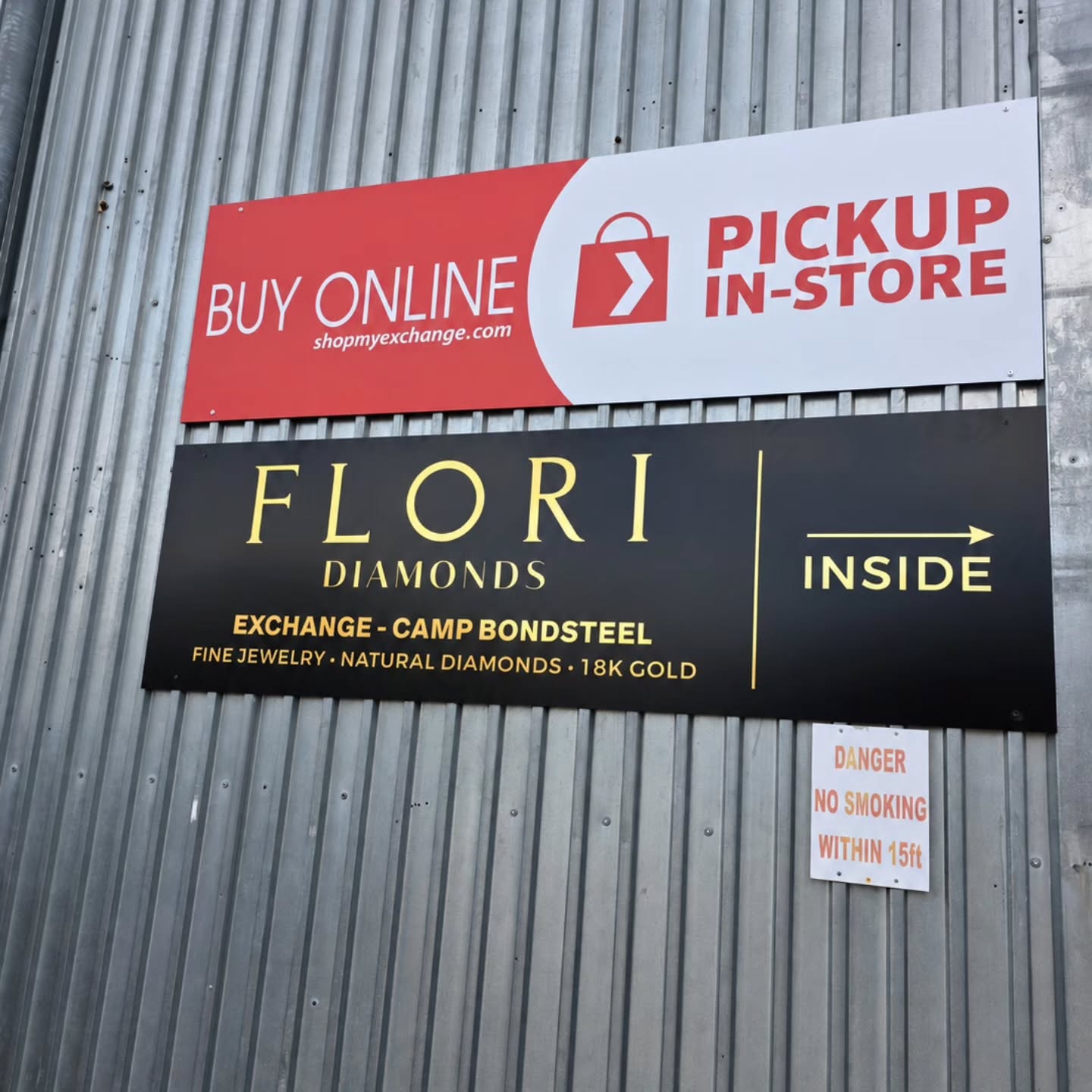 Pikë shitjeje bizhuterish në Camp Bondsteel – FLORI Diamonds (2)