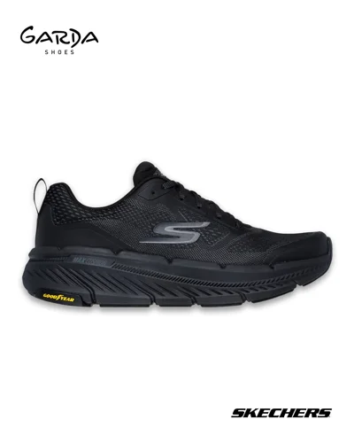 Atlete Skechers të zeza me shollë Goodyear për meshkuj