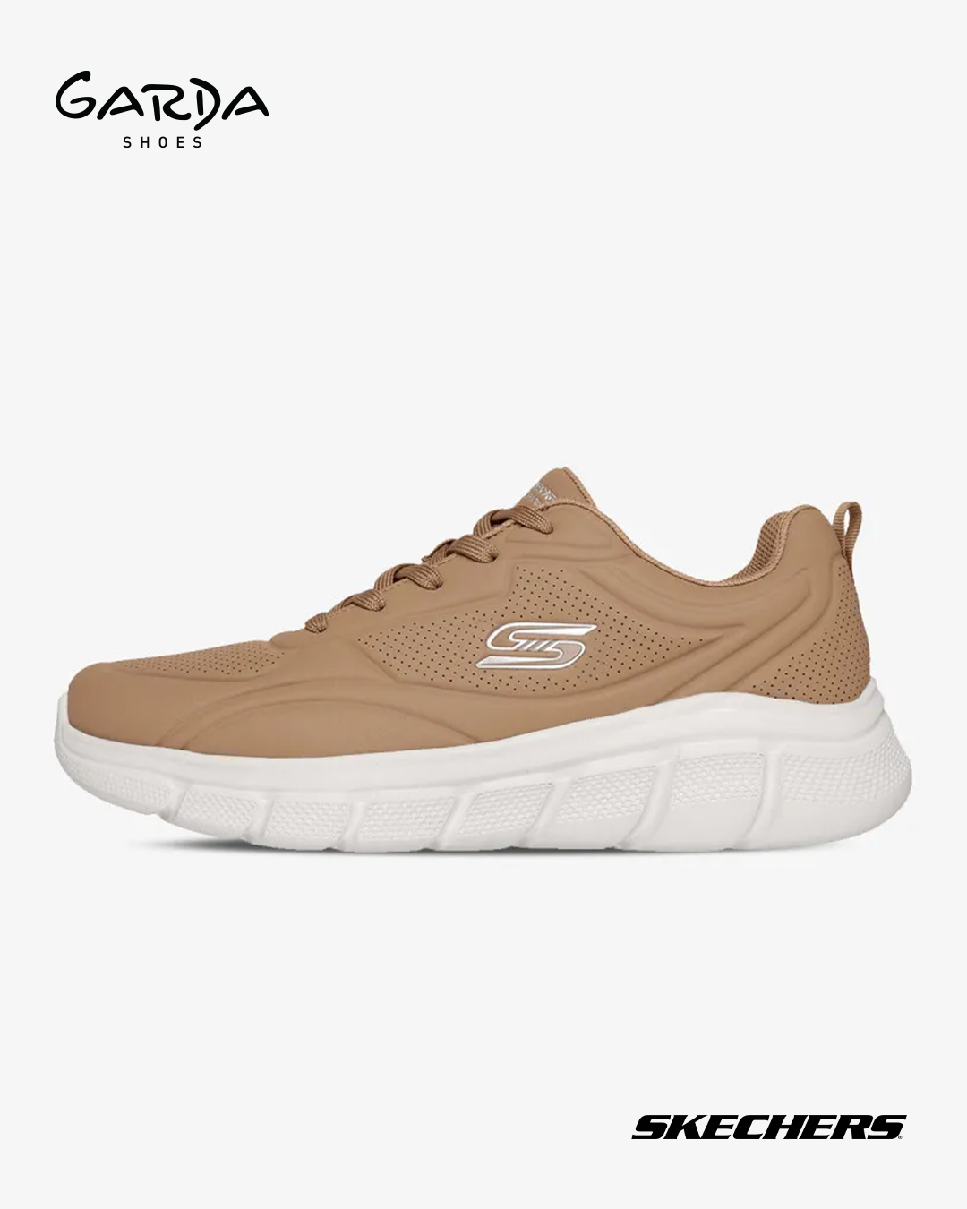 Atlete Skechers kafe të çelët për femra – GARDA shoes (3)