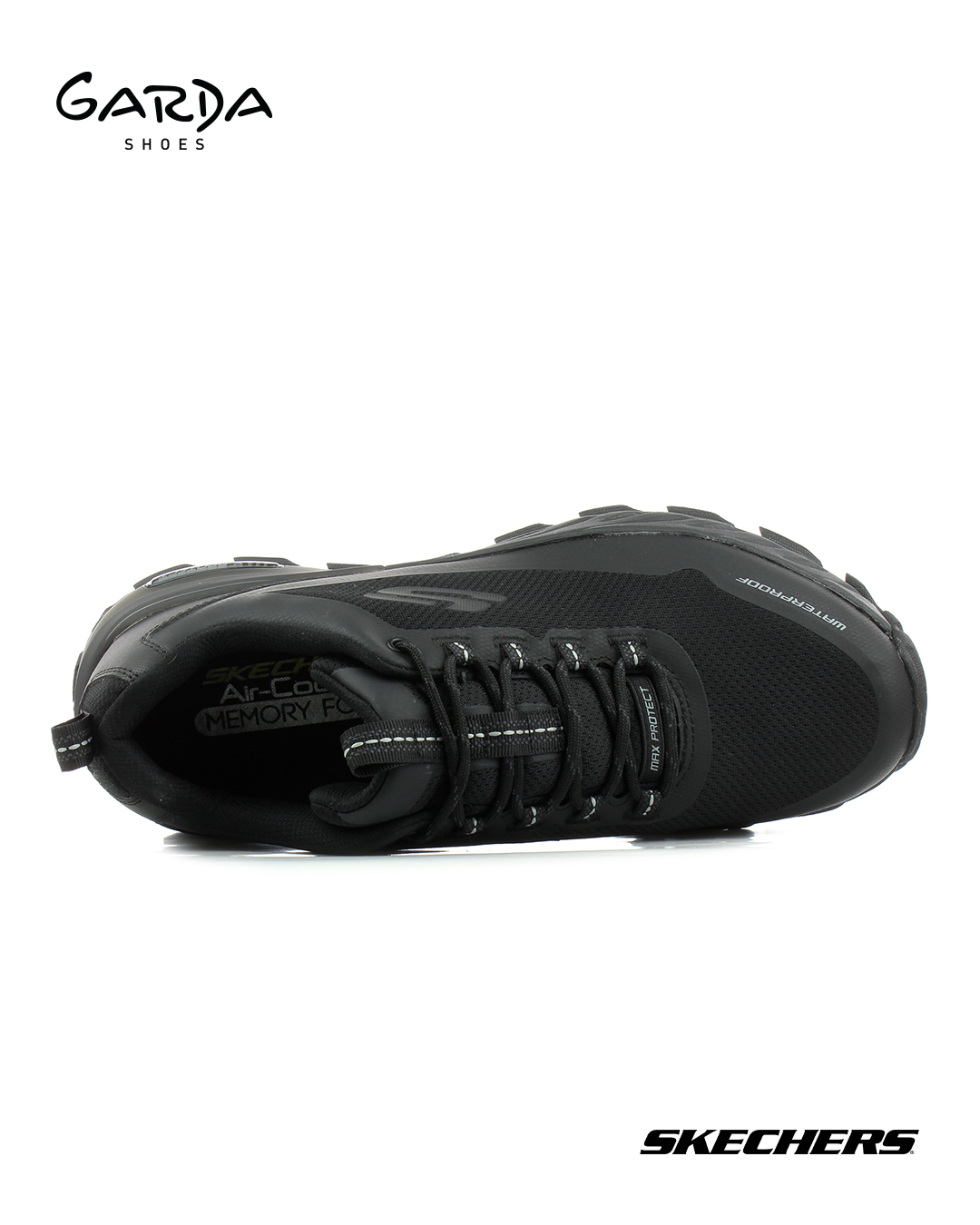 Atlete Skechers tërësisht të zeza për meshkuj – GARDA shoes (2)
