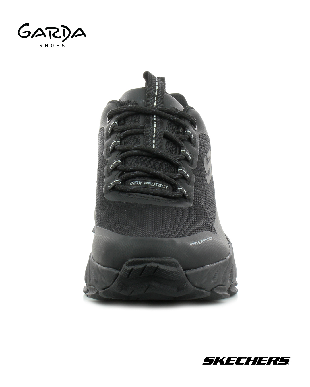 Atlete Skechers tërësisht të zeza për meshkuj – GARDA shoes (4)