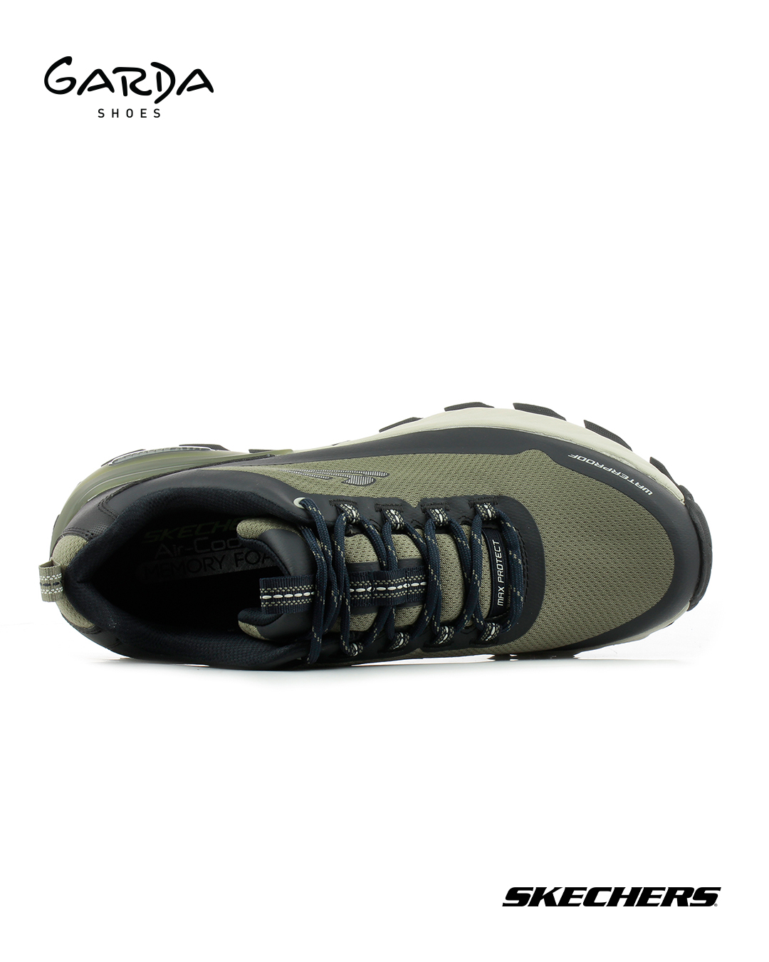 Atlete Skechers ulliri dhe të zeza për meshkuj – GARDA shoes (2)