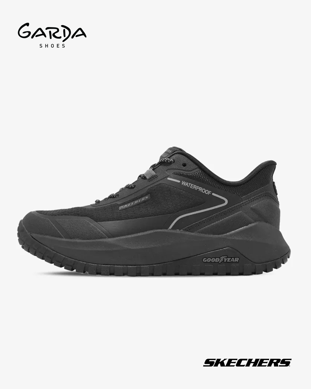 Atlete Skechers kafe të çelët për meshkuj – GARDA shoes (4)