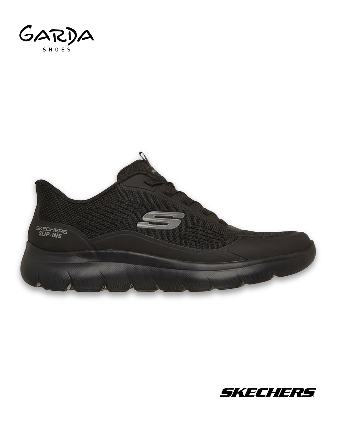 Atlete Skechers Slip-ins të zeza për meshkuj – GARDA shoes (2)