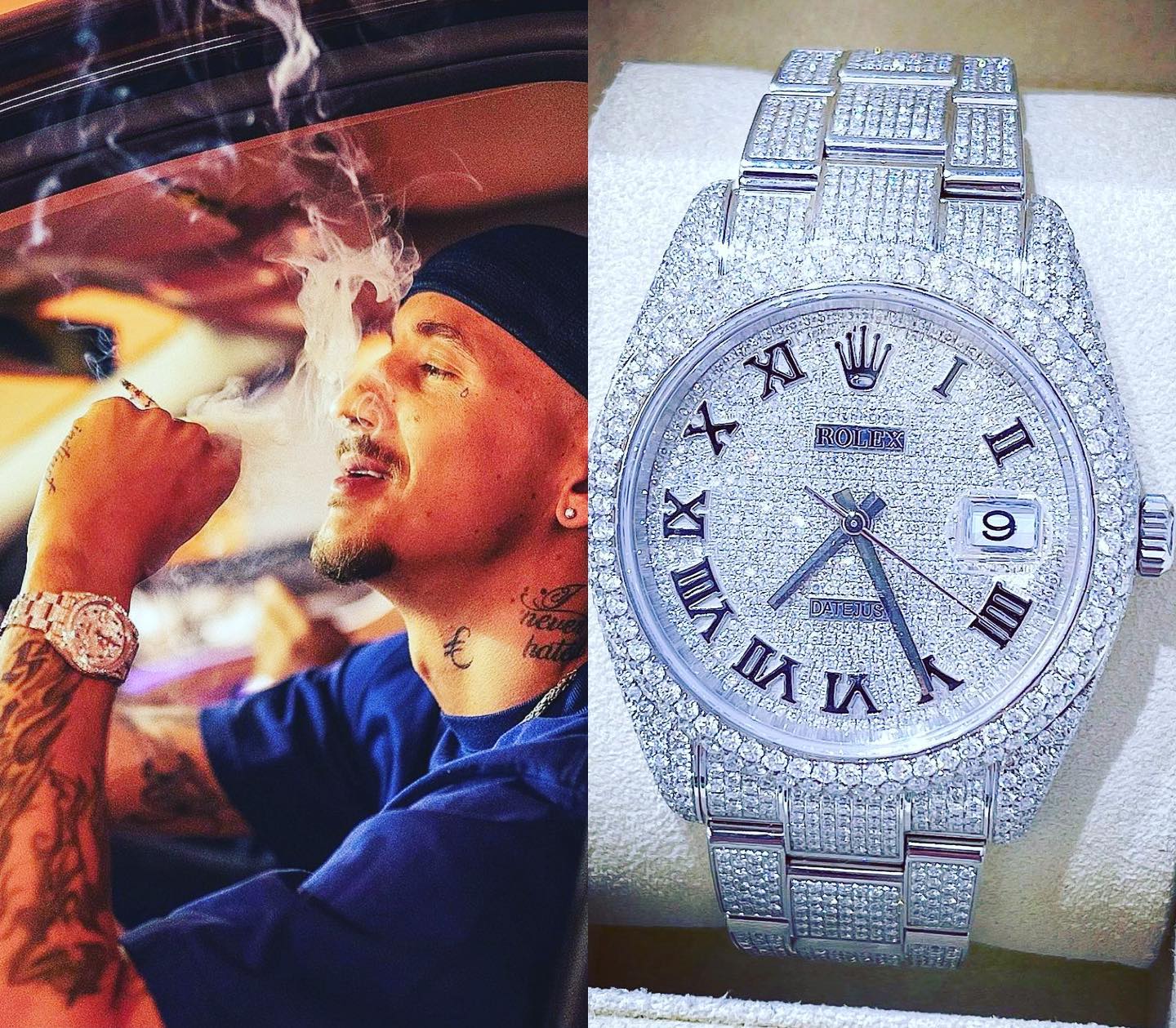 Orë Rolex Datejust 41mm e mbuluar me diamante – Geneva.watches.prishtina