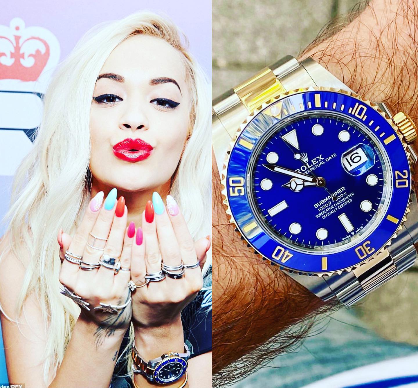 Orë Rolex Submariner 40mm çelik dhe ari – Geneva.watches.prishtina