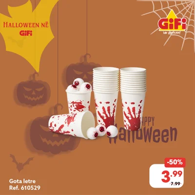 Gota letre me motive Halloween