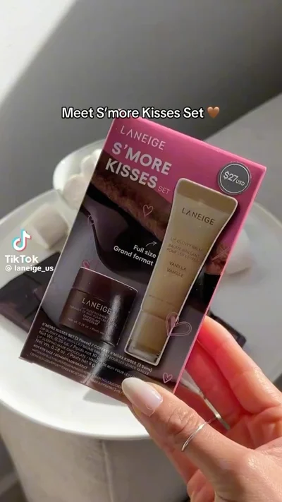 Set Laneige me maskë dhe balsam buzësh