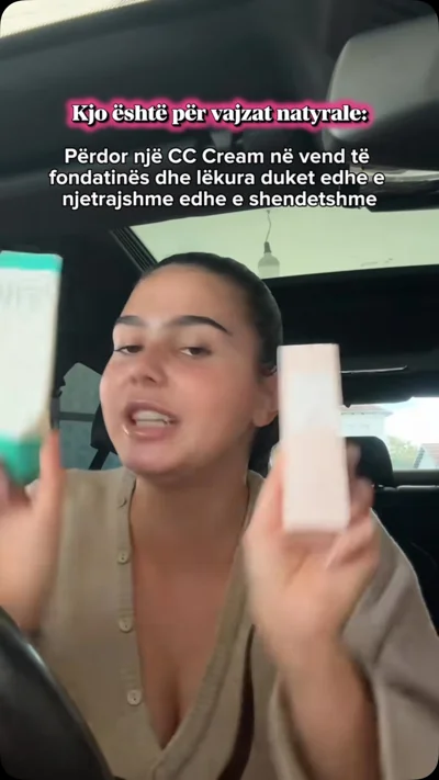 CC krem në vend të fondatinës