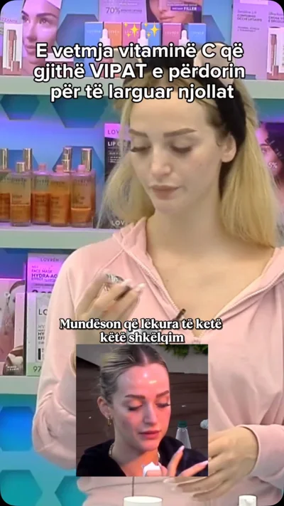 Serum me vitaminë C kundër njollave