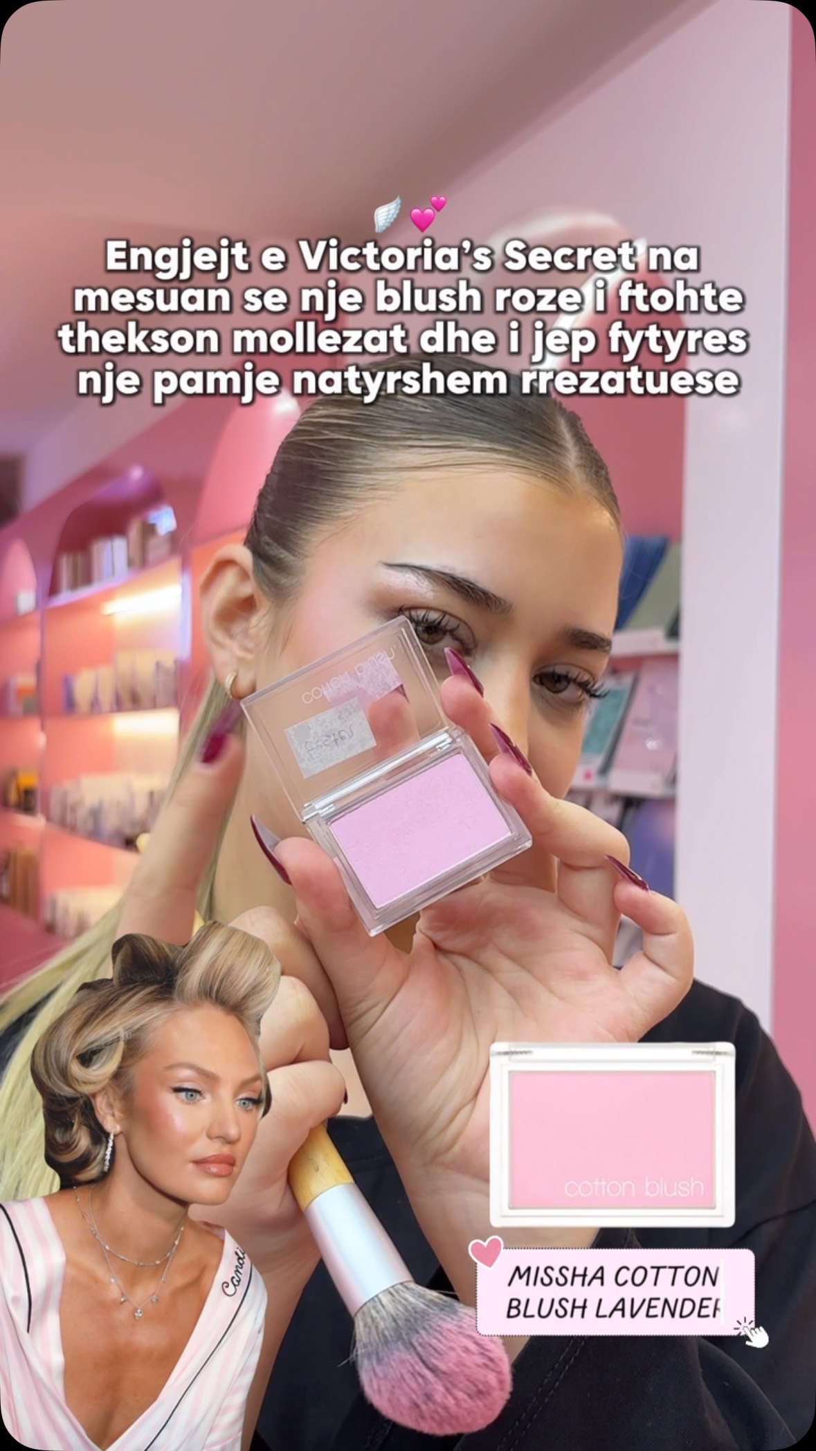 Ruzh rozë Missha Cotton Blush Lavender – Korean & Japanese Beauty store
