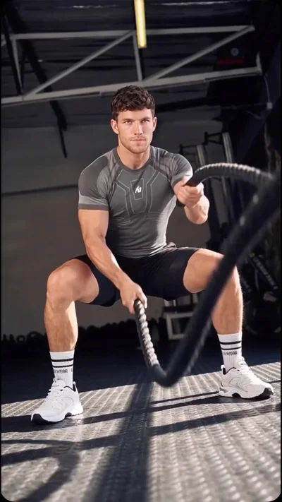 Maicë sportive gri Gorilla Wear për meshkuj