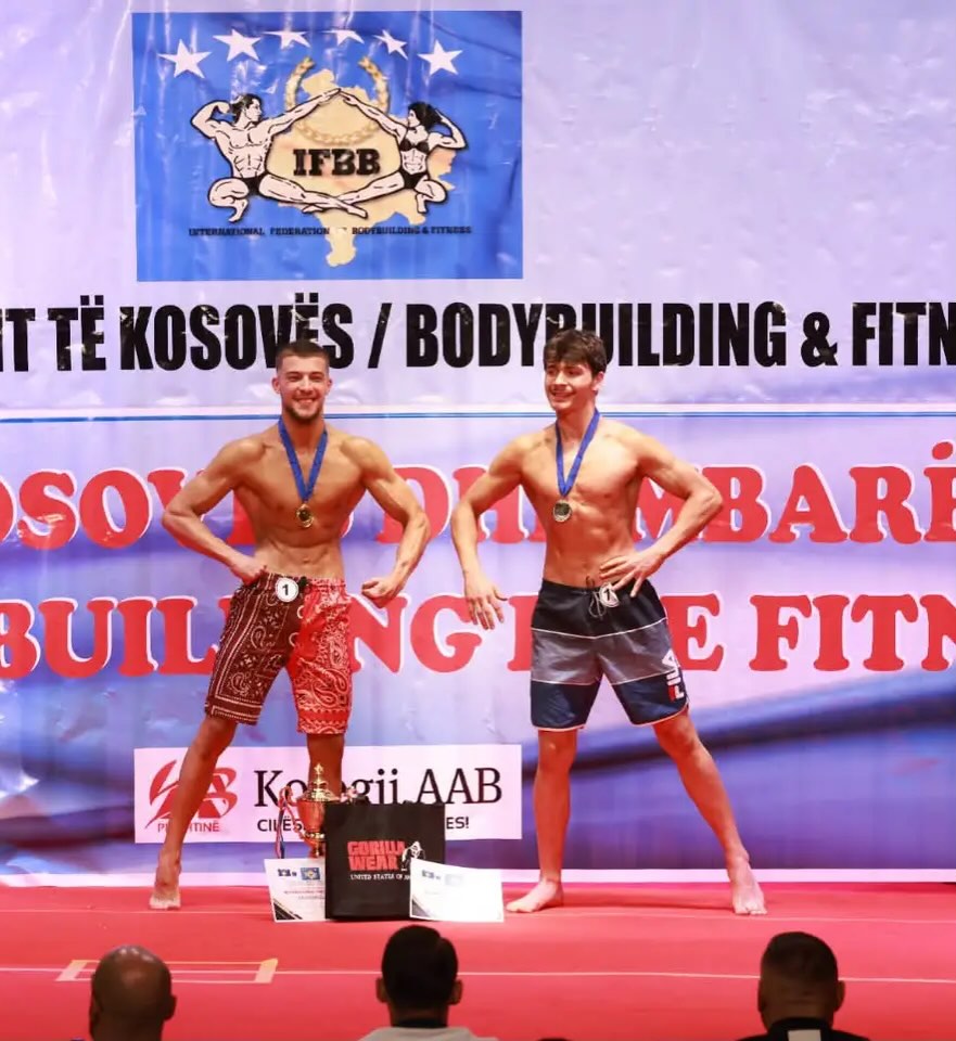 Garues në kampionatin e bodybuilding-ut – Gorilla Sport Kosova (2)
