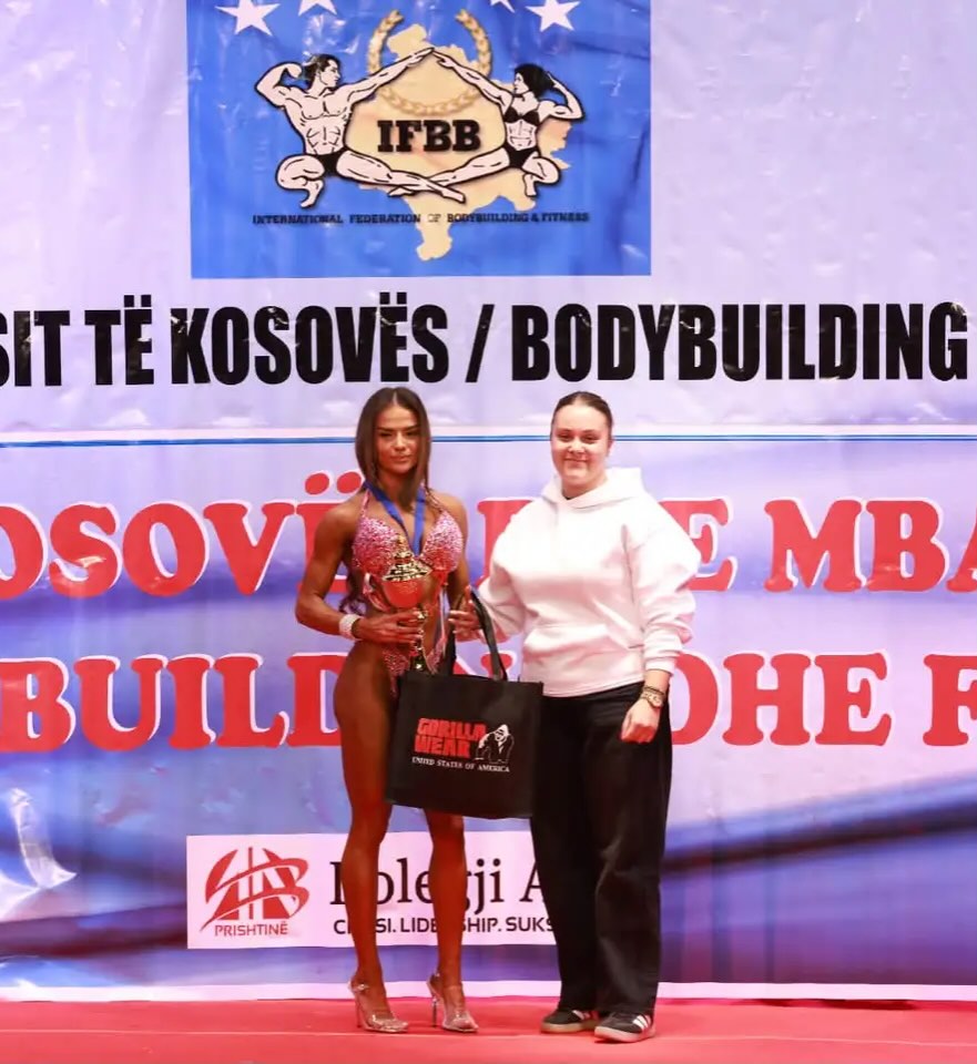 Garues në kampionatin e bodybuilding-ut – Gorilla Sport Kosova (3)