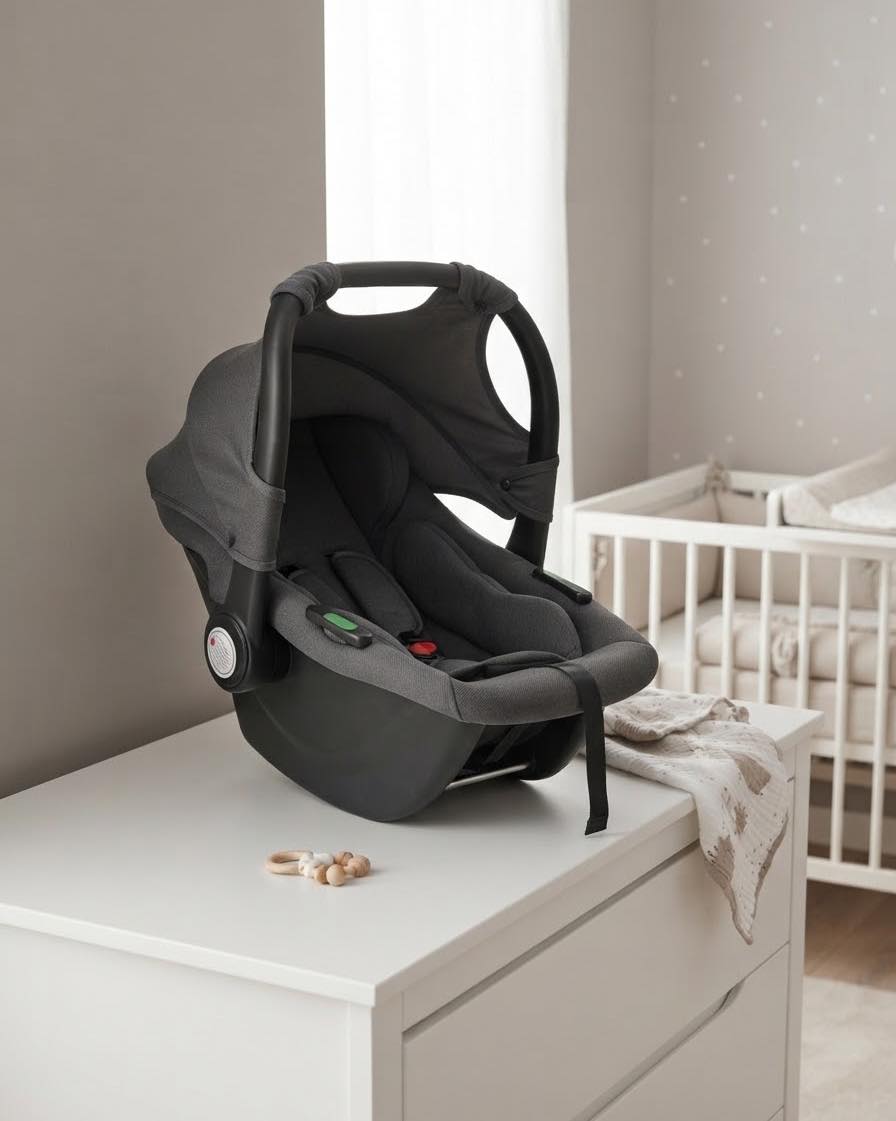 Maksikoza për bebe 0-12 muaj gri – happybabyshoop