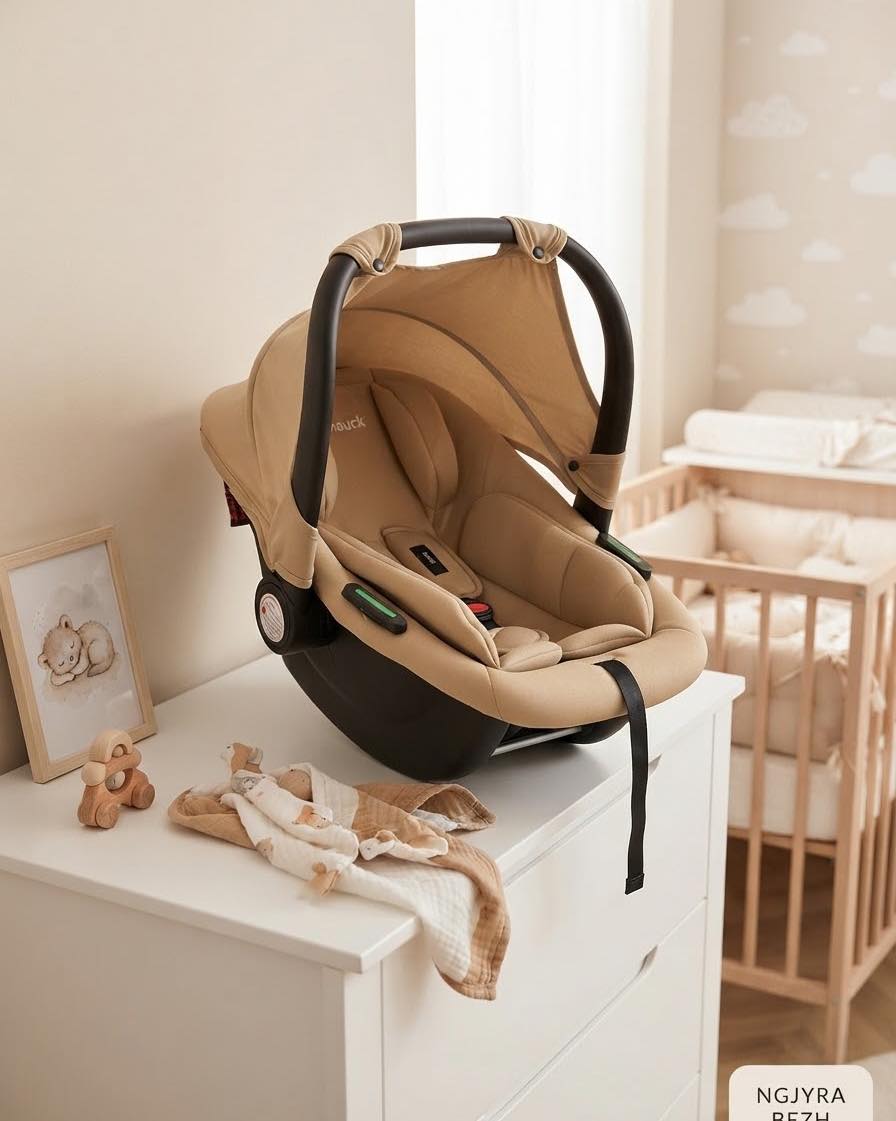 Maksikoza për bebe 0-12 muaj bezhë – happybabyshoop