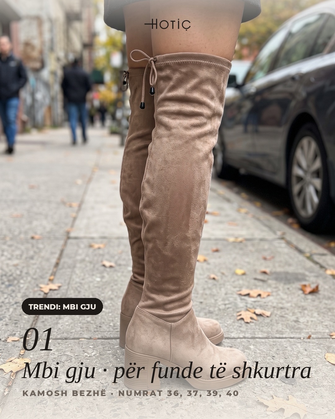 Çizme lëkure të gjata dhe të shkurtra për femra – HOTIÇ Shoes (2)
