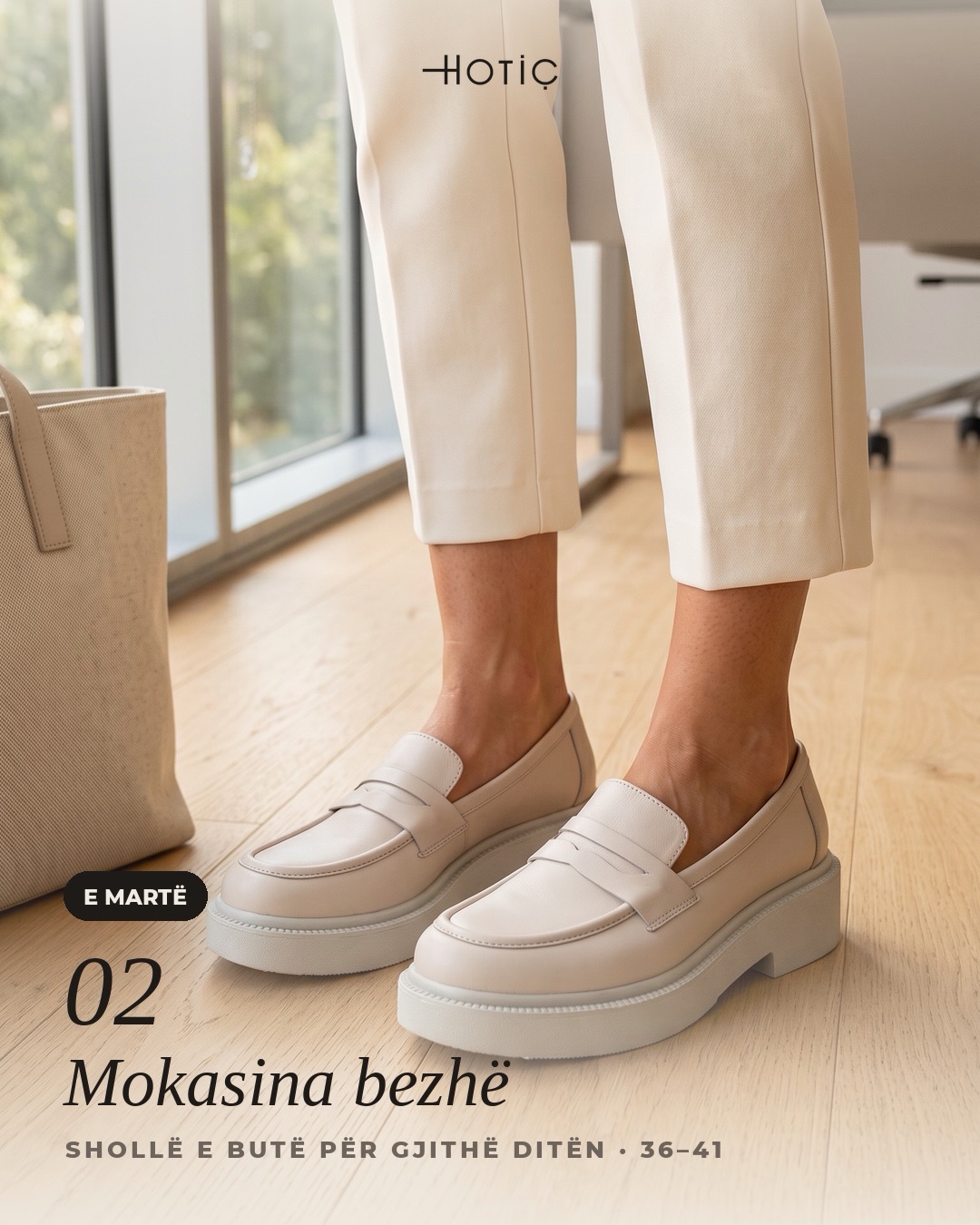 Këpucë lëkure për femra me takë dhe mokasina – HOTIÇ Shoes (3)
