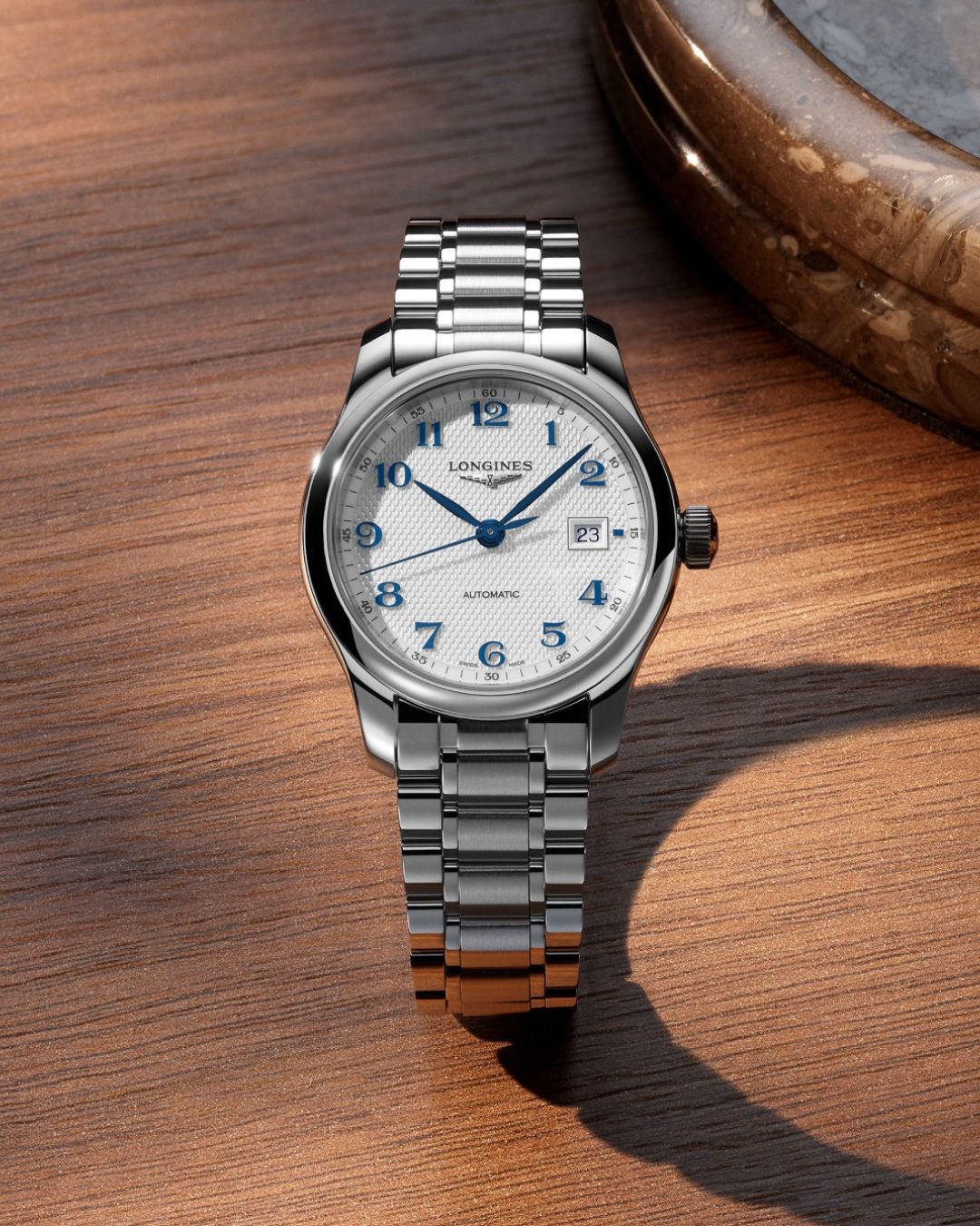 Orë Longines për femra me rrip metalik – IAS  Watches I Jewelry I Optics (2)