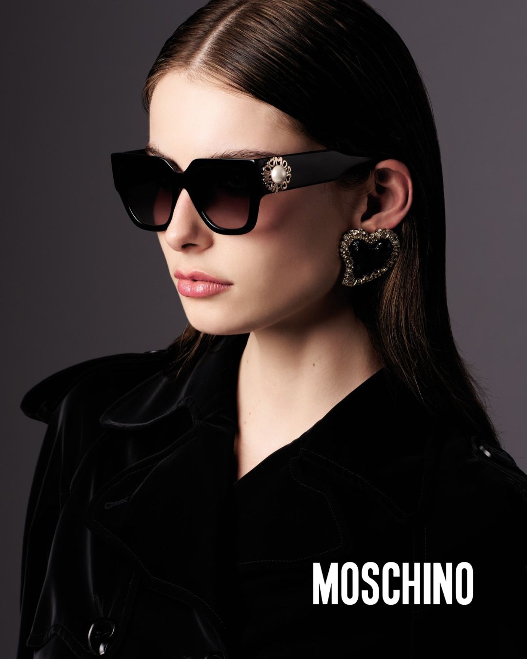 Syze dielli Moschino të zeza për femra – IAS  Watches I Jewelry I Optics