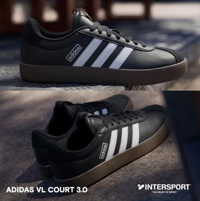 Atlete Adidas VL Court 3.0 të zeza