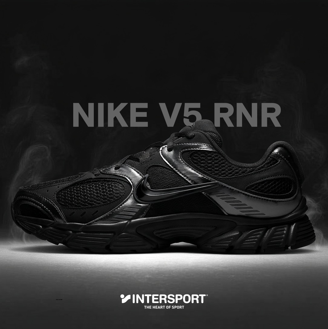 Atlete Nike V5 RNR të zeza – Intersport.kosova