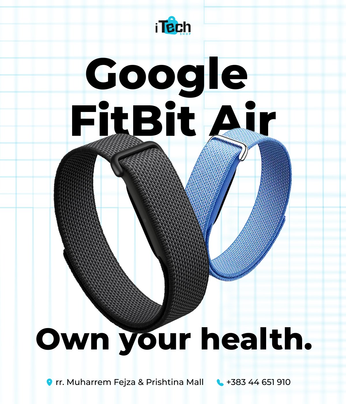 Byzylyk fitnesi Google Fitbit Air – iTech Accessories