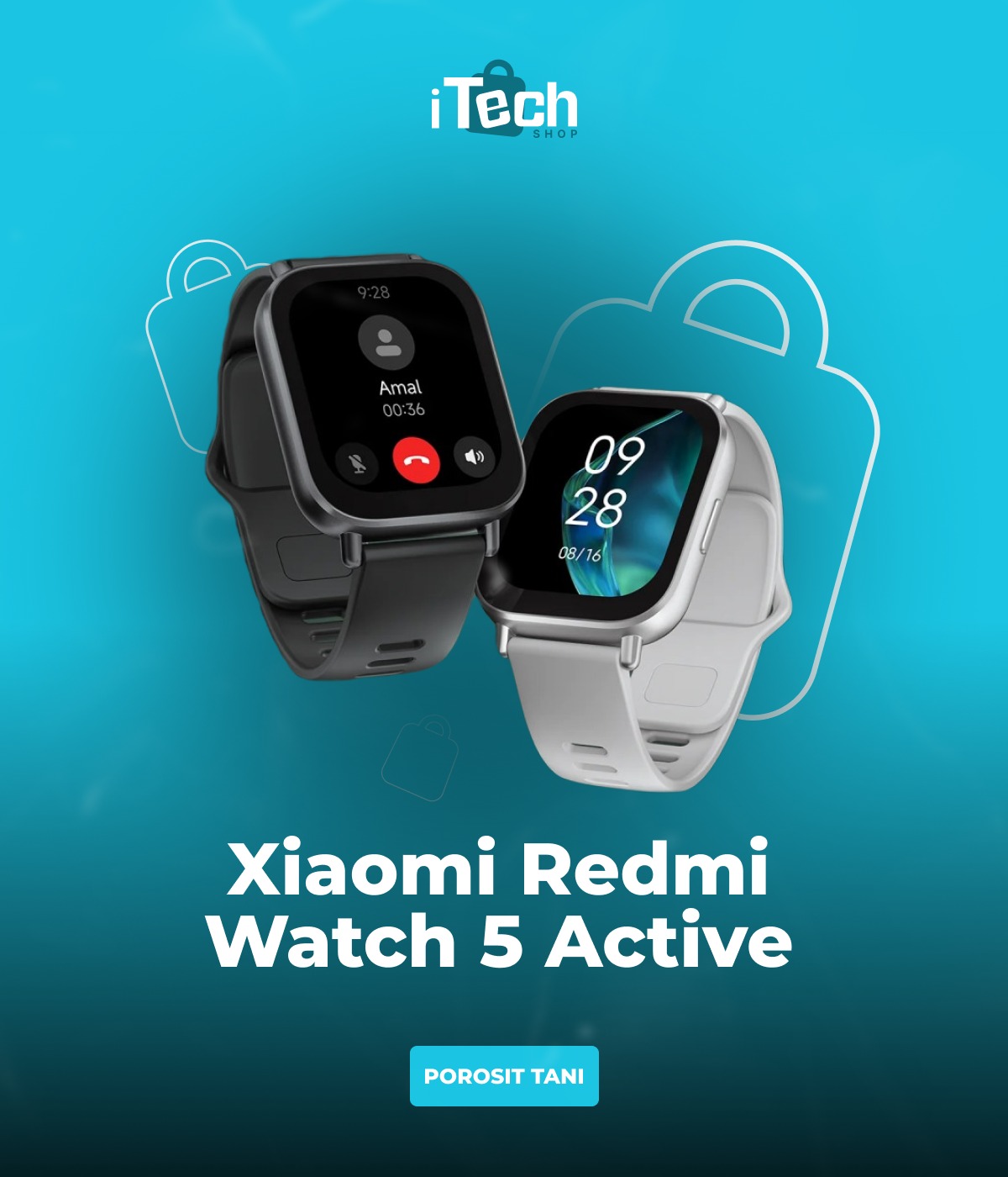 Orë e mençur Xiaomi Redmi Watch 5 Active – iTech Accessories