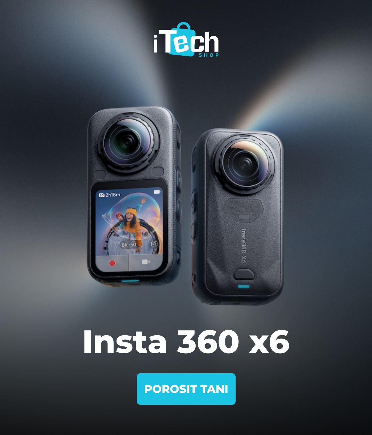 Inqizo çdo moment në 360° me Insta360 X6! – iTech Accessories