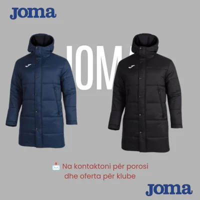 Jakne dimërore e gjatë Joma me kapuç