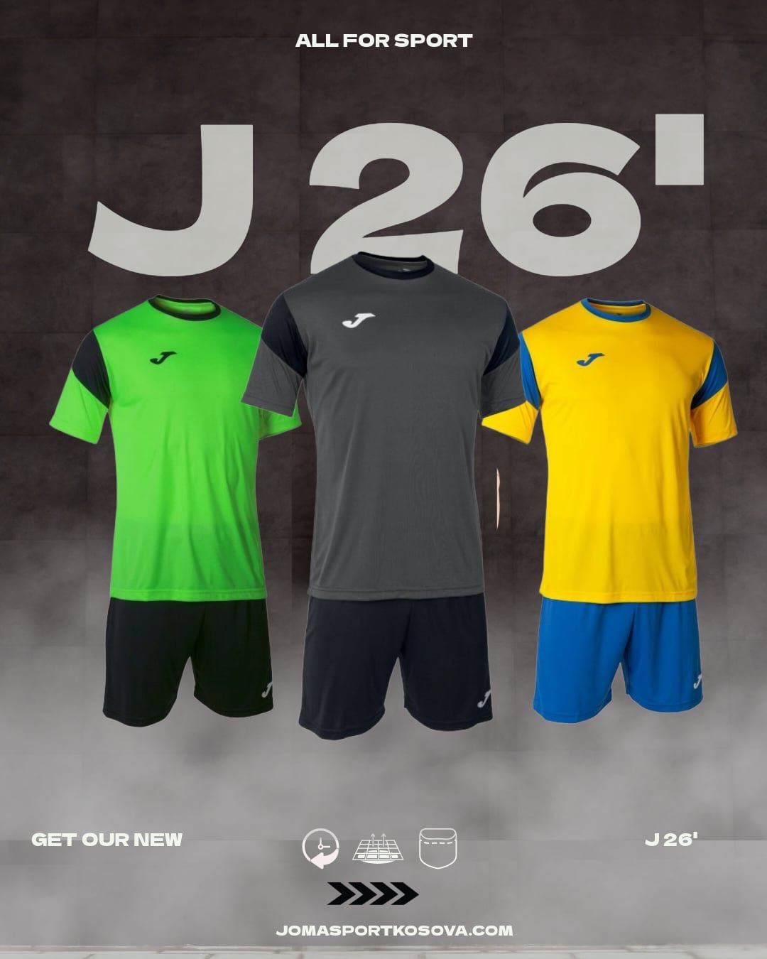 Uniforma futbolli Joma për klube – JOMA Sport Kosova (2)