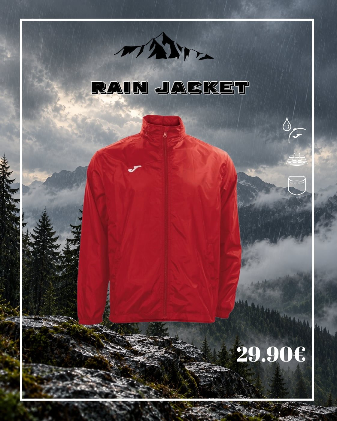Jakne shiu Joma për sport – JOMA Sport Kosova