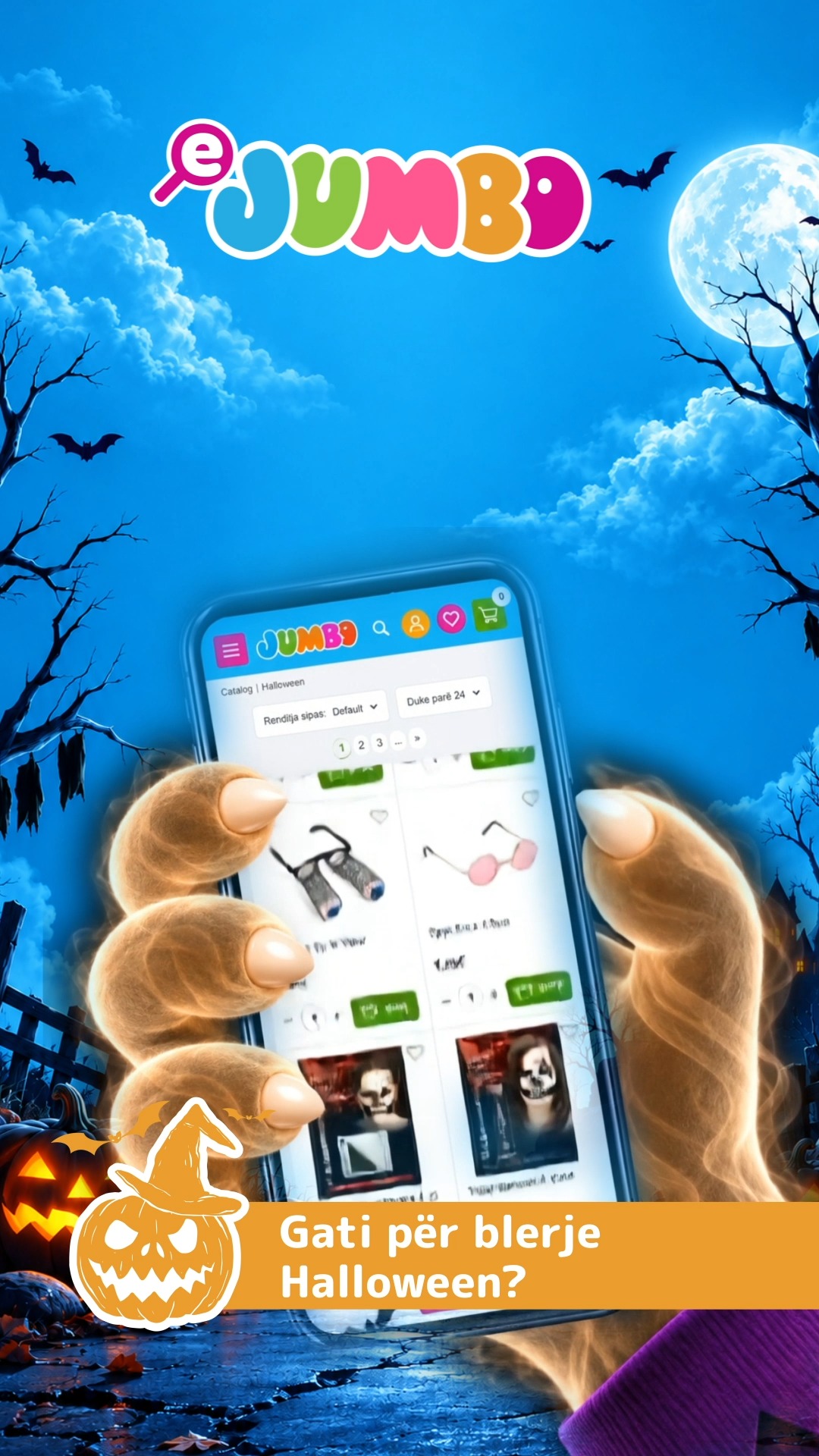 Dekorime dhe produkte për Halloween – JUMBO Kosova