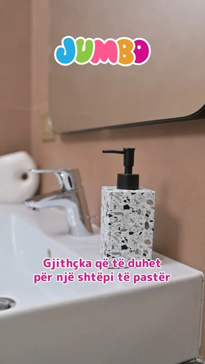 Dispenzer sapuni dhe aksesorë banjoje