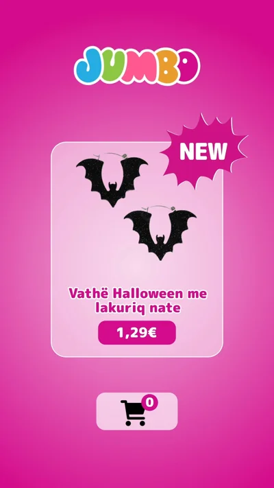 Vathë Halloween me lakuriq nate