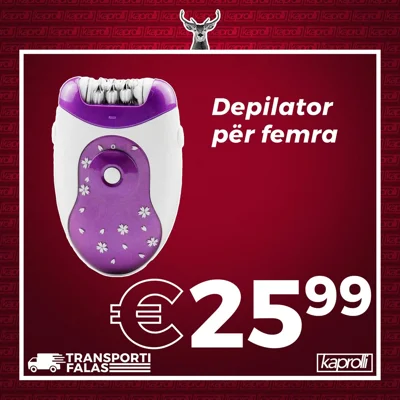 Depilator elektrik për femra