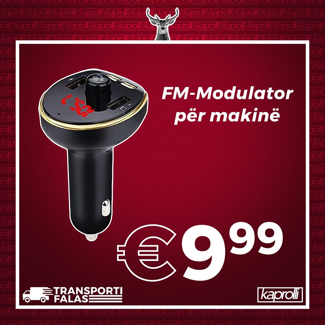 FM-modulator për makinë – Kaprolli - Onlineshop