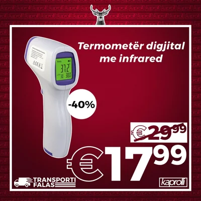 Termometër digjital me infrared pa kontakt