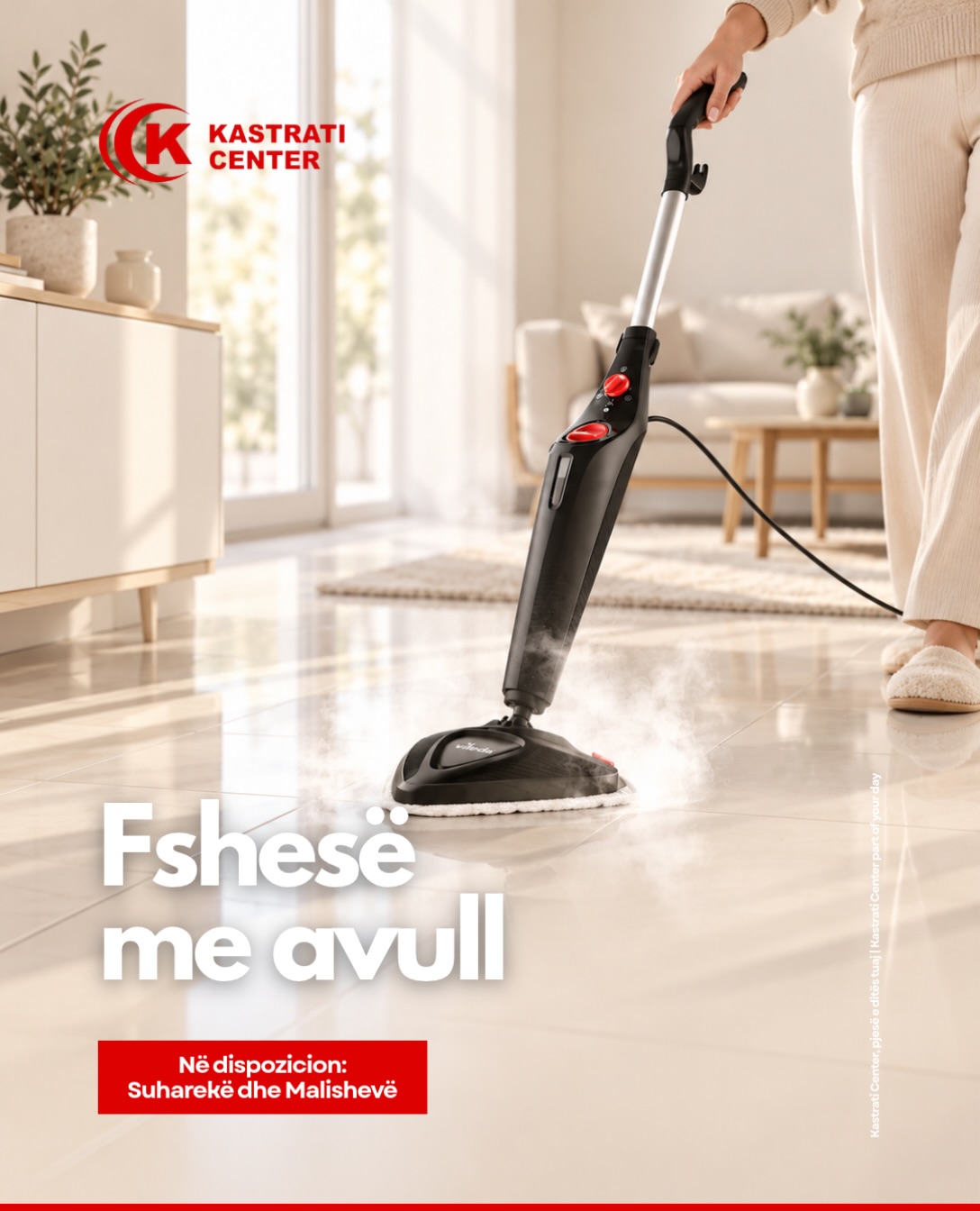 Fshesë me avull për dysheme – KASTRATI CENTER SUHAREKË