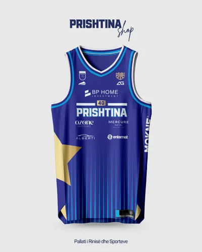 Fanellë basketbolli KB Prishtina blu