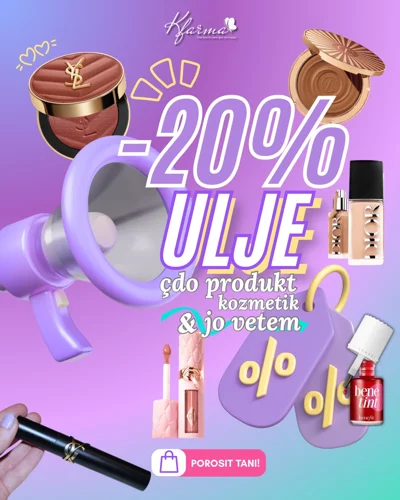 Produkte makeup dhe kozmetike të markave