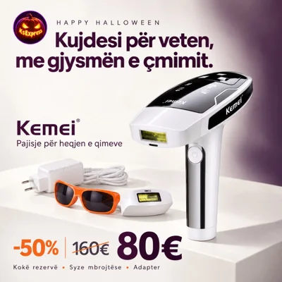 Pajisje për heqjen e qimeve Kemei
