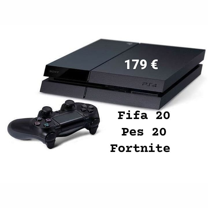 Konsolë PS4 me kontroller dhe lojëra FIFA 20 – Playstation KOSOVA