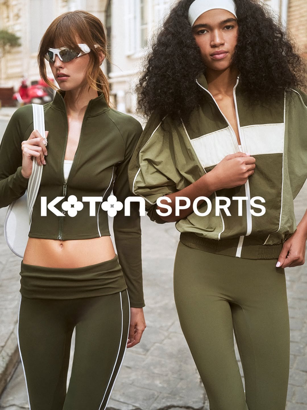 Komplet sportiv jeshil ulliri për femra – Koton Kosova