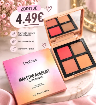 Paleta Topface Maestro Academy për skuqje dhe kontur