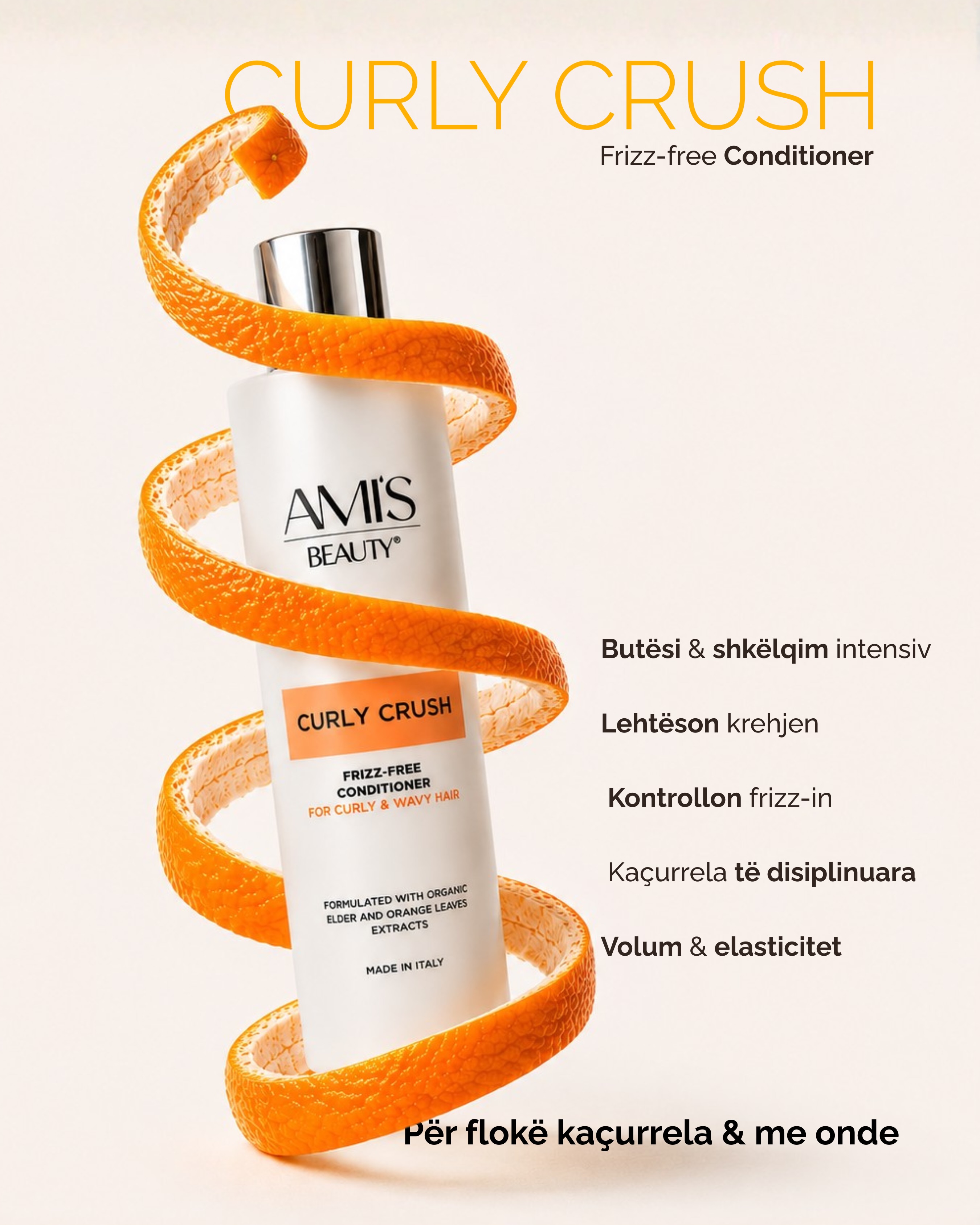 Shampo AMIS Beauty Curly Crush Shape & Shine – Ami's Beauty Kosovo (2)